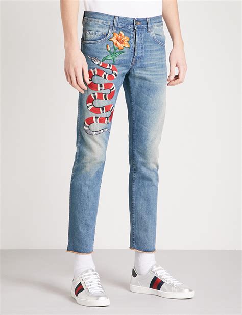 gucci boys' pants|gucci jeans men's price.